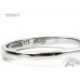  Годежен Пръстен 18К Бяло Злато със  Сертификат IGI  Bloom Jewellery